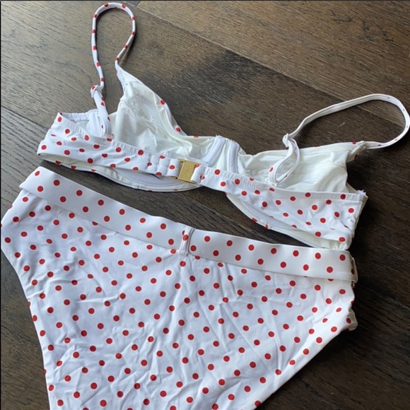 onia x weworewhat polka dot bikini set - Picture 5 of 12